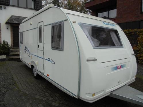 Adria Adora 512 UP, 3/2007,4 bedden, MOVER, AIRCO,1 eigenaar, Caravans en Kamperen, Caravans, Particulier, tot en met 4, 1000 - 1250 kg