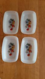4 beurriers vintage en arcopal, Ophalen of Verzenden