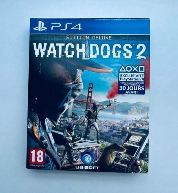 Watch Dogs 2 Deluxe Edition (PS4), Games en Spelcomputers, Games | Sony PlayStation 4, Zo goed als nieuw, Ophalen