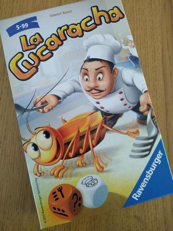 La Cucaracha Spel - Pocket (Reisspel), Jeu de voyage, Trois ou quatre joueurs, Comme neuf, Enlèvement