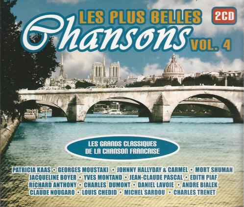 2CD-BOX * LES PLUS BELLES CHANSONS - Vol. 4, CD & DVD, CD | Francophone, Comme neuf, Enlèvement ou Envoi