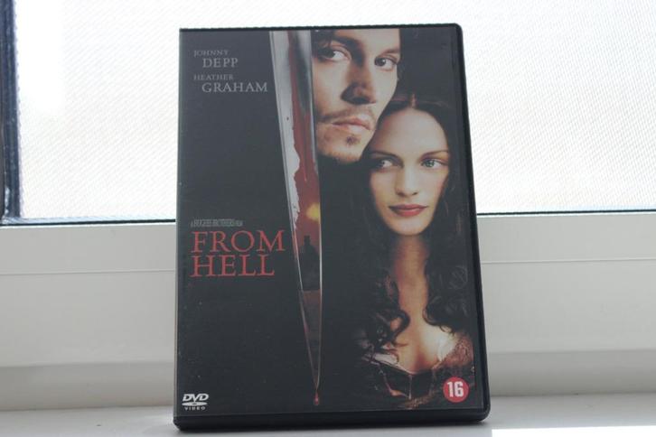 DVD FROM HELL /  JOHNNY DEPP / HEATHER GRAHAM, CD & DVD, DVD | Thrillers & Policiers, Enlèvement ou Envoi