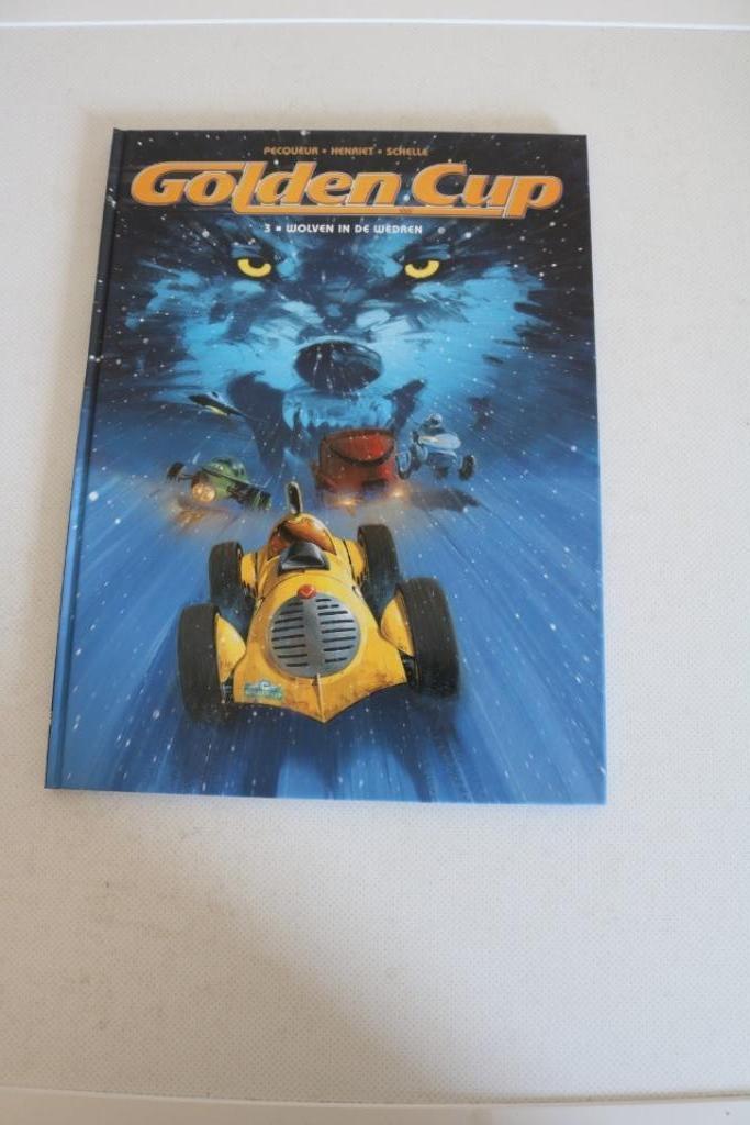 Golden Cup Nr 3 : Wolven in de wedren - hc - 1e druk 2009, Boeken, Stripverhalen, Nieuw, Eén stripboek, Ophalen of Verzenden