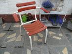 VINTAGE IJZEREN FRANSE TUINSTOEL JAREN 50, Antiek en Kunst, Ophalen