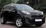 Kia Sportage 1.6 gdi, Auto's, Kia, Voorwielaandrijving, Zwart, Leder, Handgeschakeld