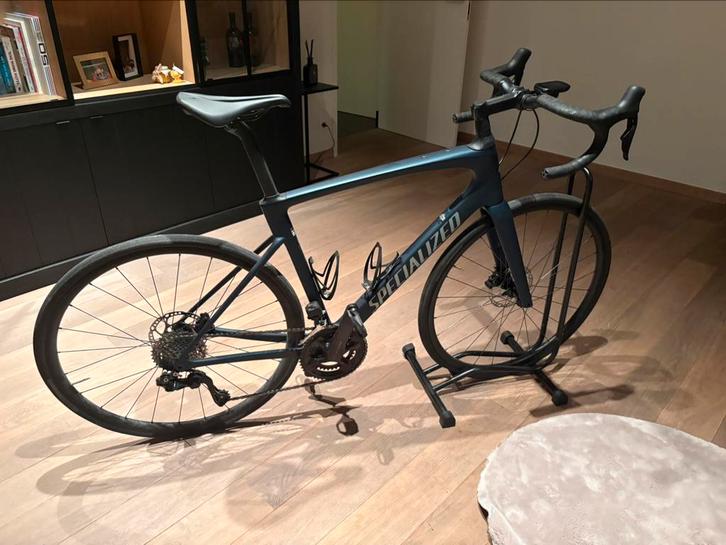 Specialized Roubaix SL8 Comp Di2 (maat 58) + Garmin Edge 840, Fietsen en Brommers, Fietsen | Racefietsen, Zo goed als nieuw, Heren