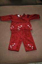 rood pakje maat 62, Kinderen en Baby's, Babykleding | Maat 62, Ophalen of Verzenden, Gebruikt, Meisje, Setje