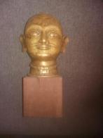 Brass Shiva Head, Ophalen of Verzenden, Brons