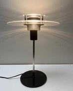 Zeldzame vintage designlamp uit de jaren 80 massief verchroo, Antiek en Kunst, Ophalen