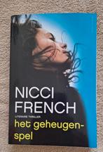Het geheugenspel van Nicci French, Ophalen of Verzenden, Gelezen