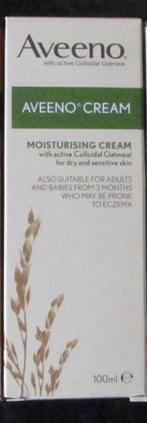 AVEENO vocht-regulerende creme, Handtassen en Accessoires, Uiterlijk | Lichaamsverzorging, Ophalen, Nieuw, Bodylotion, Crème of Olie