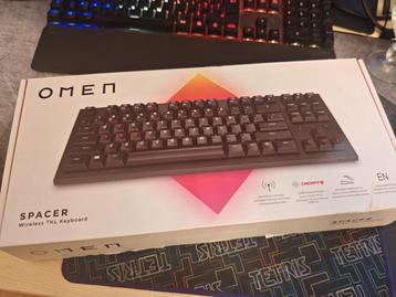 OMEN Spacer Wireless Gaming Keyboard, TKL Design, 1ms Respon beschikbaar voor biedingen