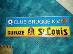 Club Brugge oude sticker ST Louis Gueuze, Ophalen of Verzenden