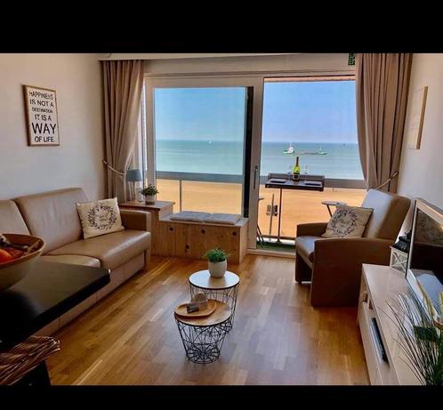 Studio met zicht op zee/gemeubelde strandcabine Blankenberge, Immo, Appartementen en Studio's te huur