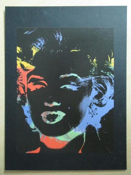Andy Warhol serigrafie 1979/86 'Marilyn' - Negatif Series, Antiquités & Art, Art | Lithographies & Sérigraphies, Envoi