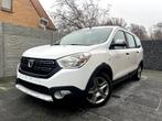 Dacia Lodgy Stepway 1.2TCe 7pl Cuir/Gps/Régulateur/Garantie, Te koop, Benzine, Monovolume, 5 deurs