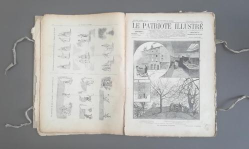 Livre :  Le patriote illustré, Livres, Journaux & Revues, Utilisé, Journal, Enlèvement ou Envoi