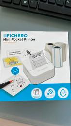 Fichero - mini pocket printer, Computers en Software, Pocketprinters, Ophalen of Verzenden, Nieuw