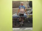 wielerkaart 1980 team splendor joseph borguet   signe, Comme neuf, Envoi