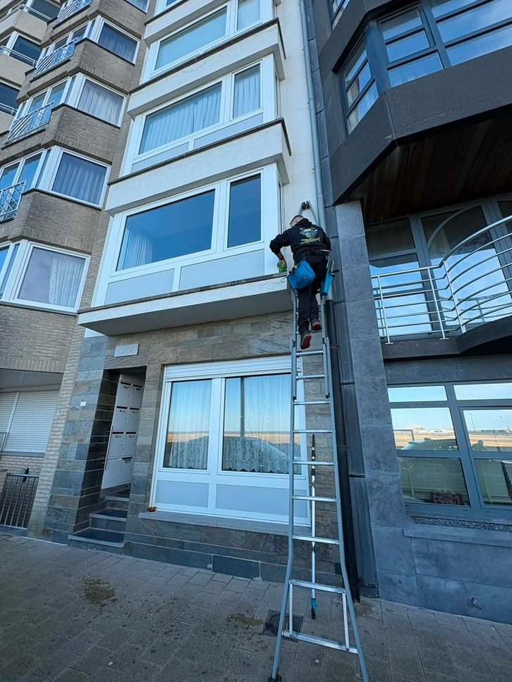 Ruitenwasser/ramenwasser/hogedruk-zonnepanelenreinigen, Bricolage & Construction, Échelles & Escaliers, Neuf, 4 mètres ou plus