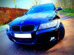 ***Bmw 318d e91 zwart met panoramisch dak***, Auto's, BMW, Euro 5, Achterwielaandrijving, Zwart, Zwart