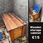 Armoire de rangement en bois, Maison & Meubles, Accessoires pour la Maison | Coffres, Enlèvement, Utilisé