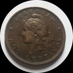 dos centavos 1891 Argentine bronze  superbe., Enlèvement ou Envoi