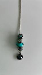 Collier Pandora de 50 cm avec 5 breloques, Ophalen of Verzenden, Zo goed als nieuw