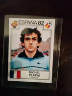 Sticker Michel Platini ,WK 82, nieuwstaat, Sticker, Ophalen of Verzenden, Zo goed als nieuw