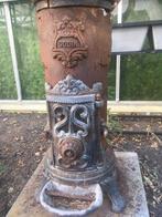 Godin - klein kacheltje voor hout en kolen, Huis en Inrichting, Ophalen, Gebruikt, Overige brandstoffen, Vrijstaand