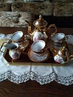 Decoratie koffie servies op plateau, Antiek en Kunst, Antiek | Servies compleet, Ophalen
