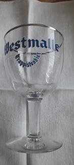 Westmalle Trappist, verre à bière vintage, Autres marques, Utilisé, Enlèvement ou Envoi, Verre ou Verres