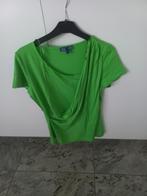 Groen t shirt, is minder fel groen dan op de foto. GSP maat, Ophalen of Verzenden, Nieuw, Maat 36 (S), Groen