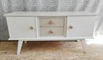 Buffet bas Vintage années 70', Huis en Inrichting, Kasten |Televisiemeubels, Teakhout, 100 tot 150 cm, Vintage, Ophalen of Verzenden