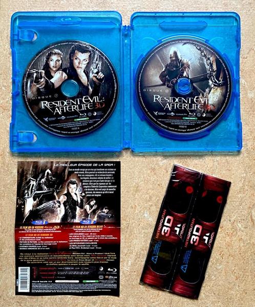 RESIDENT EVIL - AFTERLIFE (3D + 2D) /// ZONDER Jacket!!!, Cd's en Dvd's, Blu-ray, Zo goed als nieuw, Science Fiction en Fantasy