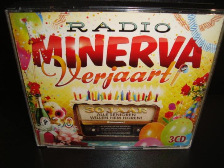 3xCD Radio Minerva Verjaart, Cd's en Dvd's, Cd's | Verzamelalbums, Gebruikt, Boxset, Ophalen of Verzenden
