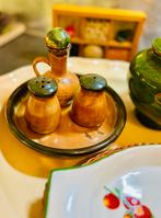 Ensemble provençal sel poivre vinaigre/huile, Ophalen of Verzenden