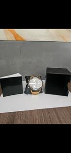 montre diesel, Handtassen en Accessoires, Horloges | Heren, Ophalen, Gebruikt, Staal, Staal