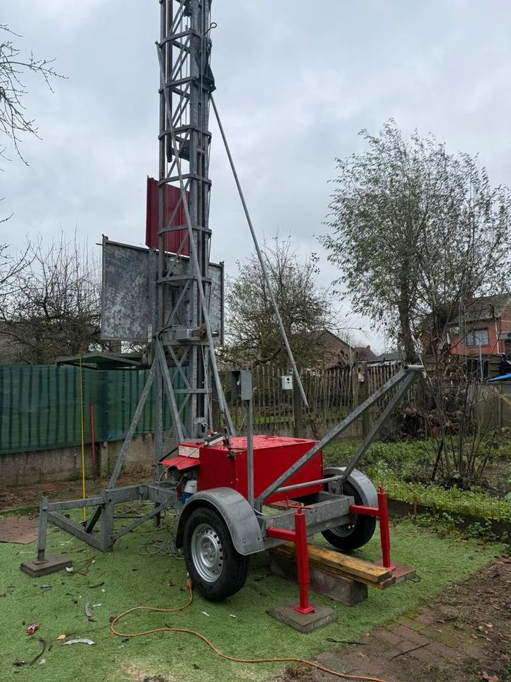 Bouwlift snelverkeer, Doe-het-zelf en Bouw, Bouwliften, Zo goed als nieuw, Bouwlift, Ophalen