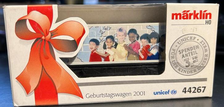 3022. H0 Märklin containerwagen., Hobby en Vrije tijd, Modeltreinen | H0, Nieuw, Wagon, Märklin, Ophalen of Verzenden