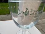 La Ferme de l'Abbaye de la Ramée (2), Verzamelen, Biermerken, Ophalen of Verzenden, Zo goed als nieuw, Glas of Glazen, Overige merken