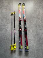 Ski’s salomon Equipe L 162 met stokken Volki, Sport en Fitness, Skiën en Langlaufen, Ophalen, Stokken, Salomon, Zo goed als nieuw