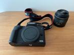 Canon EOS M50 + lens 15-45 mm + lader + tas, Nieuw, Canon, Ophalen of Verzenden