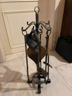 Set de nettoyage cheminée complet - serviteur - tisonnier, Enlèvement ou Envoi, Comme neuf, Insert, Cheminée au bois