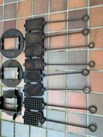 Vier oude antieke wafelijzers, Enlèvement