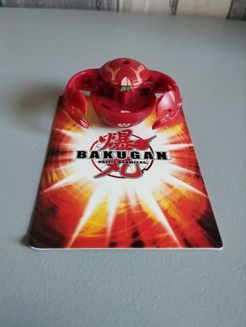Figurine Bakugan avec carte magnétique