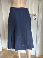 blauwe vintage plooi rok, Kleding | Dames, Rokken, Maat 38/40 (M), Blauw, Ophalen of Verzenden, Zo goed als nieuw