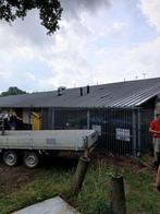 Eco dakplaten, Doe-het-zelf en Bouw, Gebruikt, 15 m² of meer, Metaal, Grijs