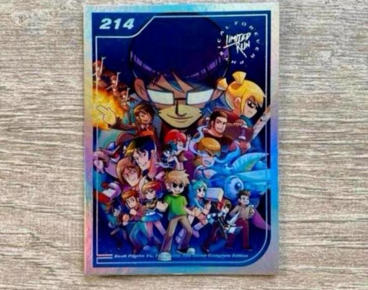 Scott Pilgrim The World Limited Run Edition 214 kaart card, Hobby en Vrije tijd, Verzamelkaartspellen | Overige, Losse kaart, Ophalen of Verzenden