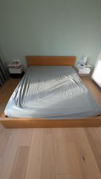 Tweepersoonsbed incl matras en lattenbodems, Huis en Inrichting, Slaapkamer | Bedden, Ophalen, Gebruikt, Tweepersoons, 200 cm